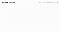 Desktop Screenshot of eliotdudik.com